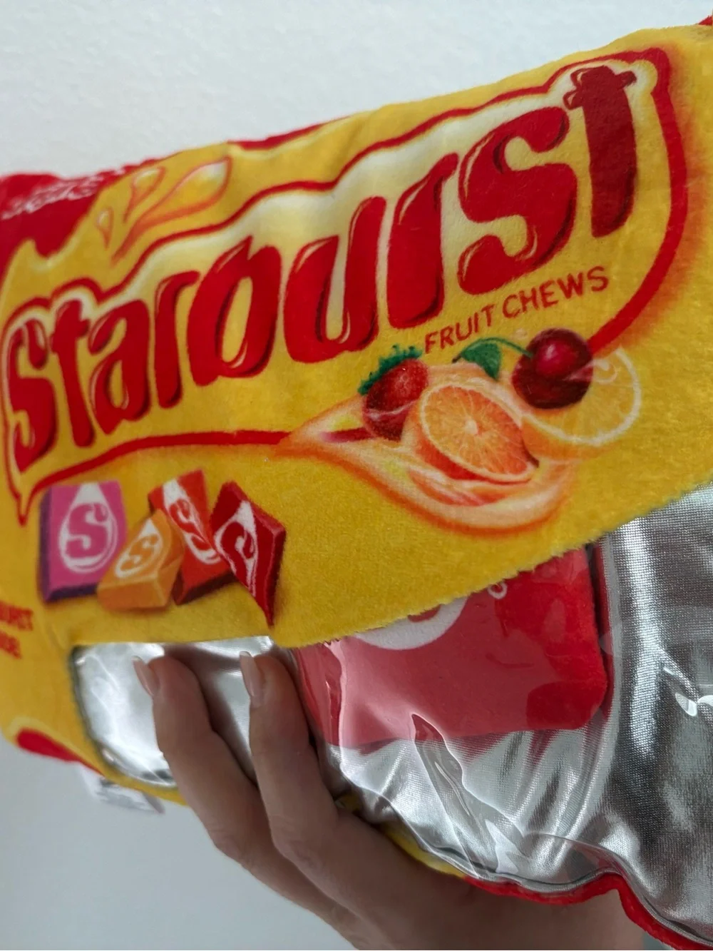 Yellow Fruit Chews Plush Party Decoration